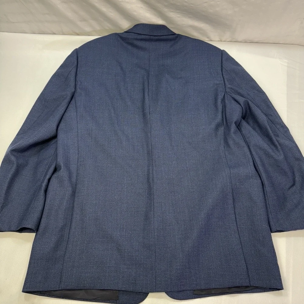 Ermenegildo Zegna Matt Hunter 44R (EU 54R) Wool Blazer‎ Suit Jacket Navy *READ*